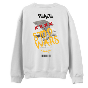 Stop Wars - Regular Fit Sweatshirt