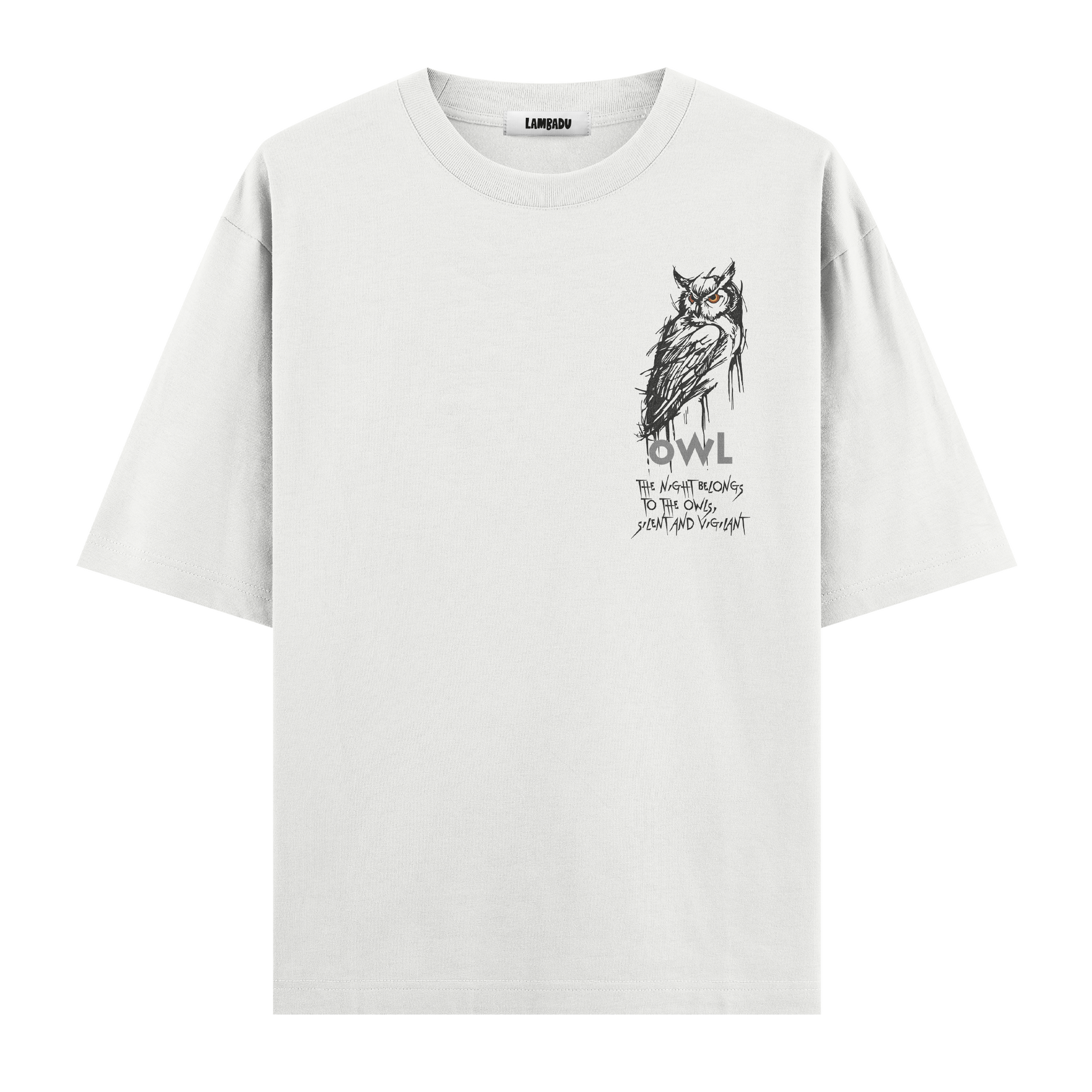 Night Owl - Oversize T-shirt